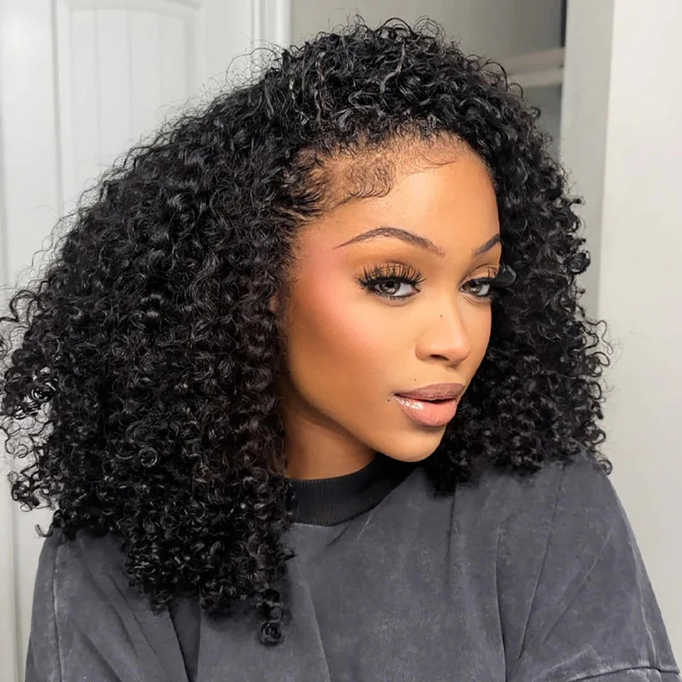 Demi-Perruque Afro Kinky Curly 3-en-1 Bandeau – 250 & 300%