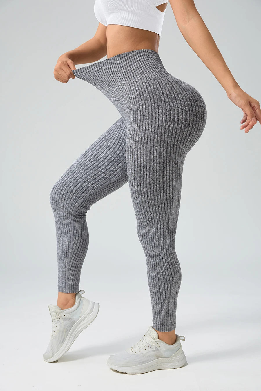 Legging Sport Seamless Taille Haute Tummy Control Butt-Lift