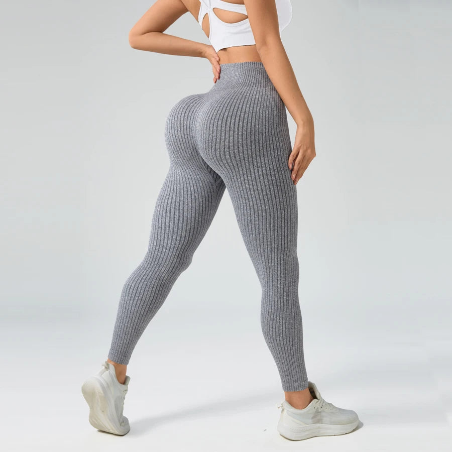 Legging Sport Seamless Taille Haute Tummy Control Butt-Lift