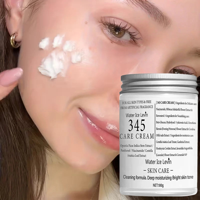 Crème Visage Coréenne Réparatrice – Peaux Sensibles 60g