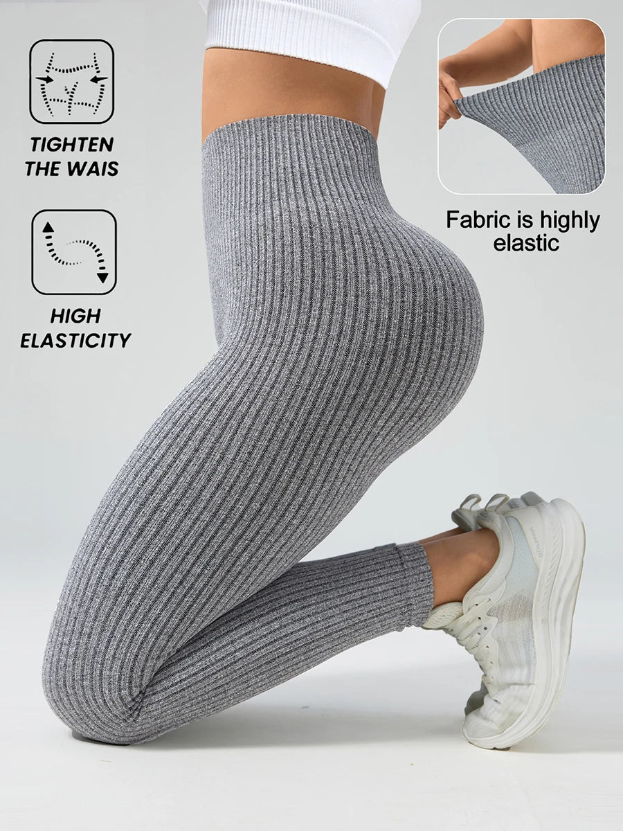 Legging Sport Seamless Taille Haute Tummy Control Butt-Lift