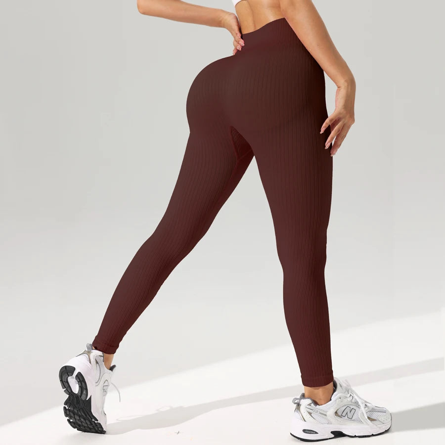 Legging Sport Seamless Taille Haute Tummy Control Butt-Lift