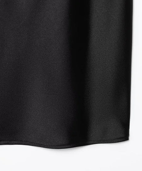 Top Halter Satin Dos Nu – Camisole Élégante Été Femme