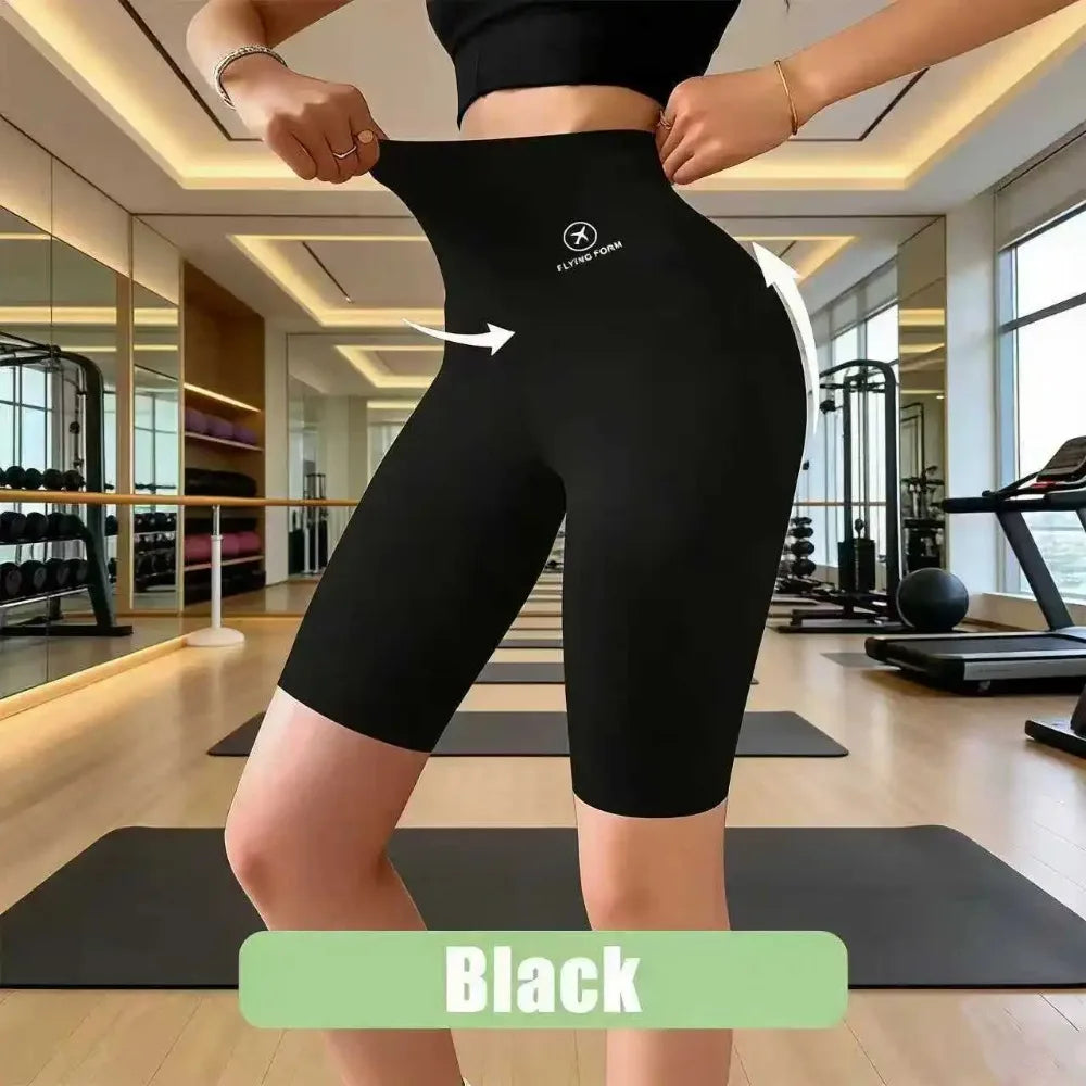 Short Taille Haute Push-Up Seamless – Sport & Yoga
