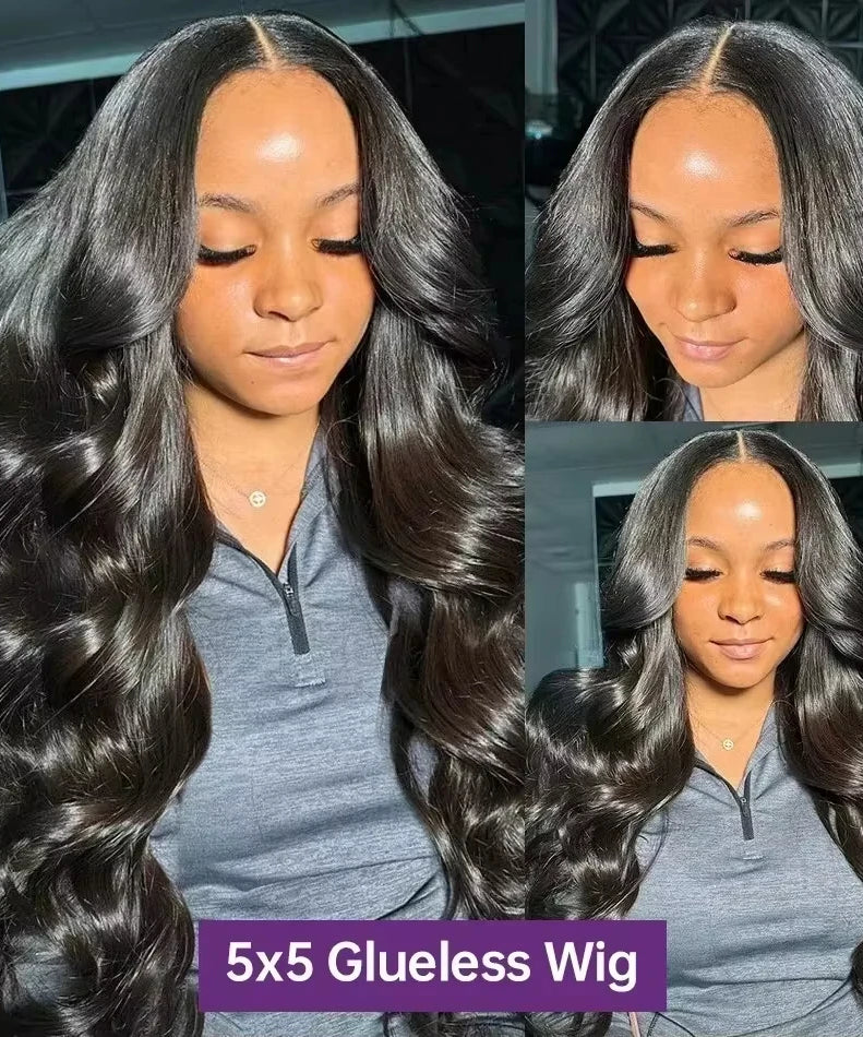 Perruque Lace Front HD Body Wave Glueless – 13x4 & 13x6