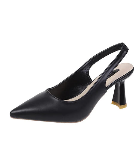Escarpins Stiletto Bout Pointu Slingback – Talon Haut Élégant