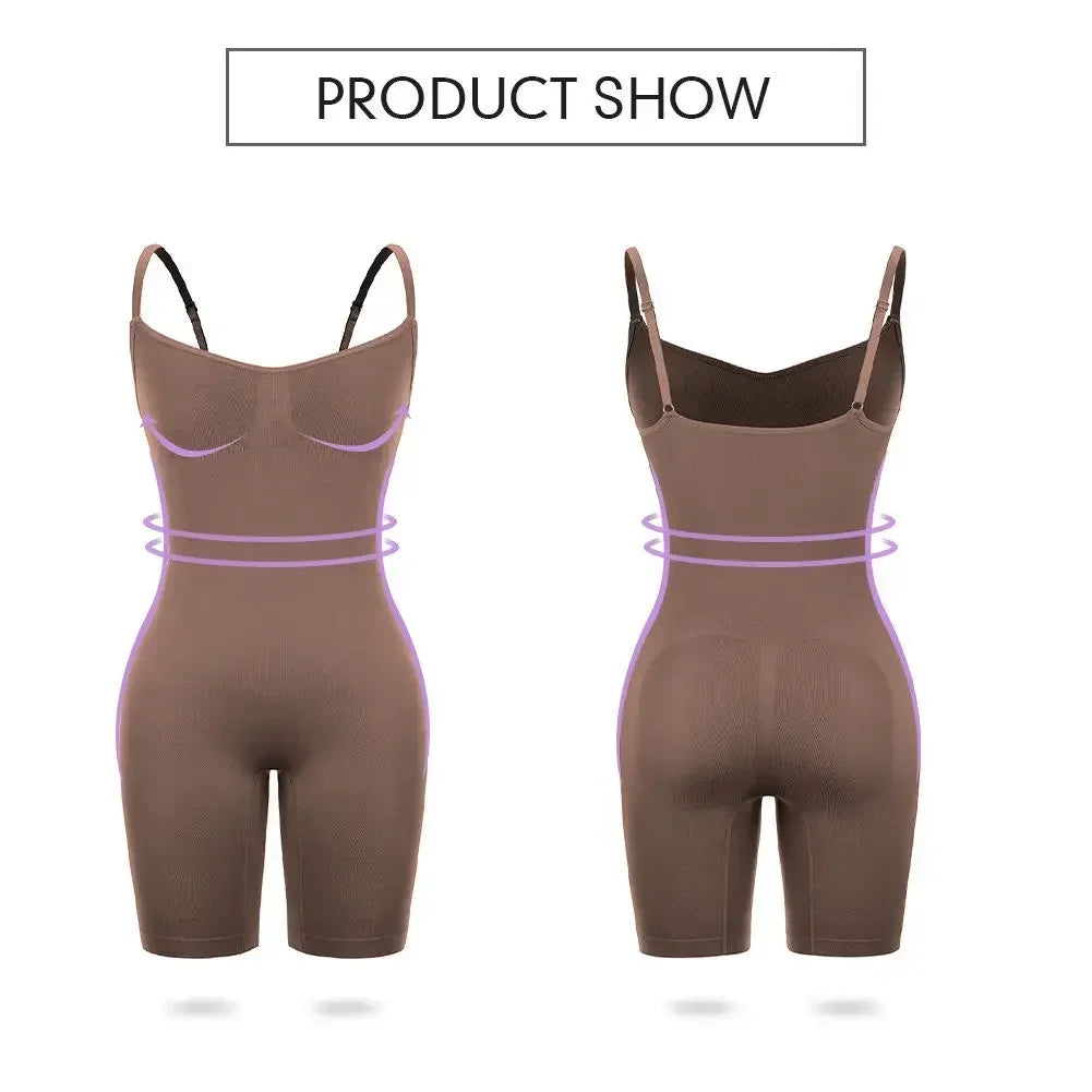 Gaine Gainante One-Piece Seamless Contrôle Ventre – S à XXXL