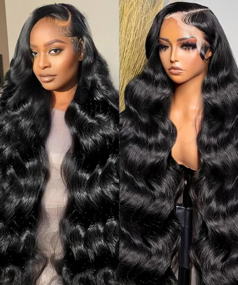 Perruque Lace Front HD Body Wave – Jusqu'à 46 Pouces