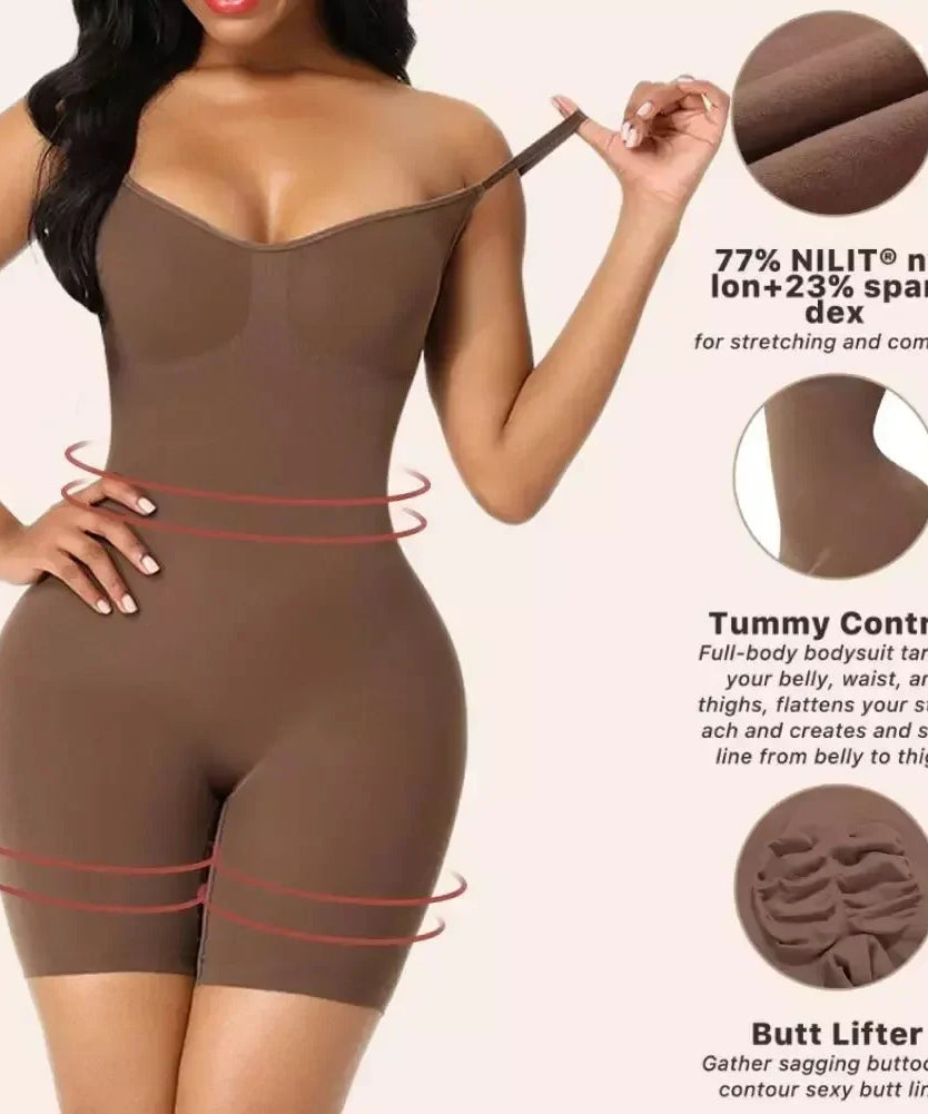 Gaine Gainante One-Piece Seamless Contrôle Ventre – S à XXXL