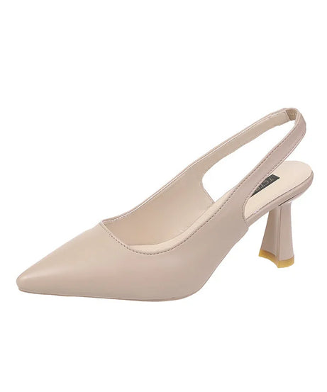 Escarpins Stiletto Bout Pointu Slingback – Talon Haut Élégant