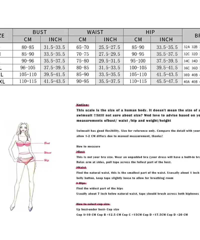 Micro Bikini Brésilien Imprimé 2 Pièces – Col Triangle