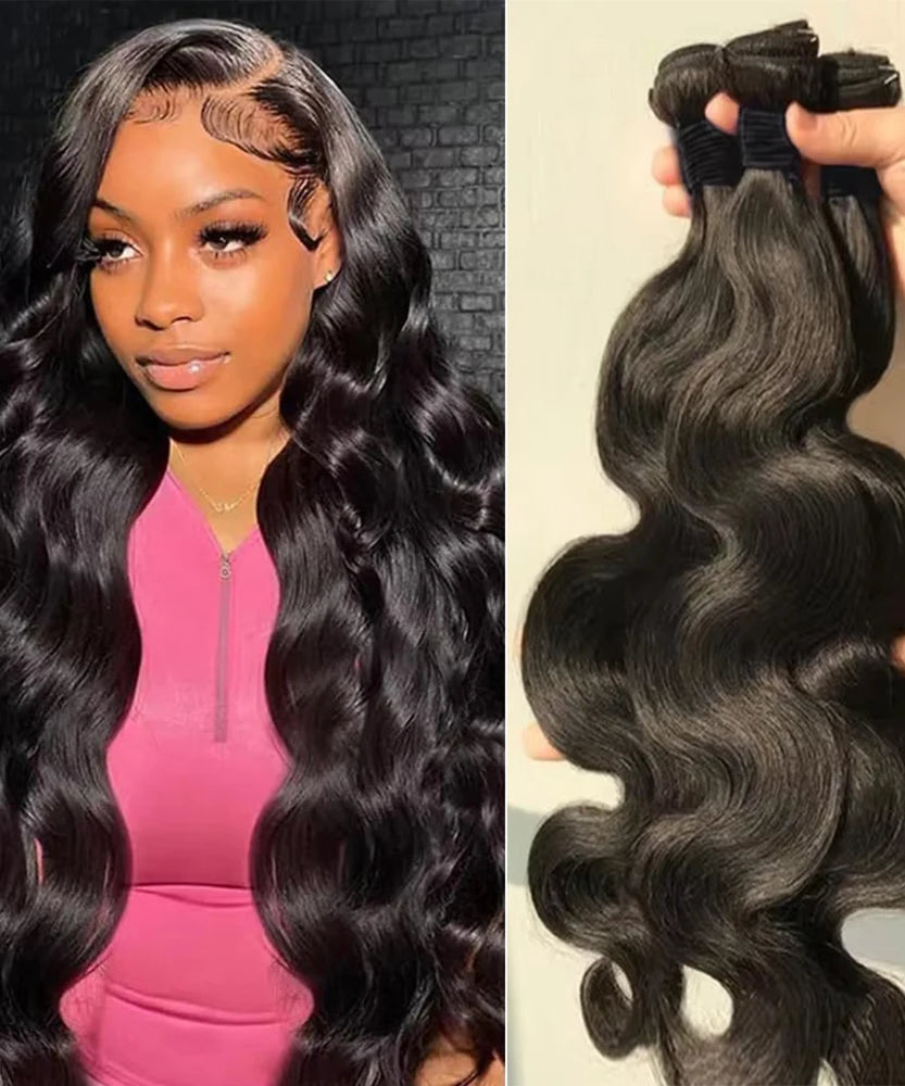 Mèches Body Wave Cheveux Humains Brésiliens Grade 12A