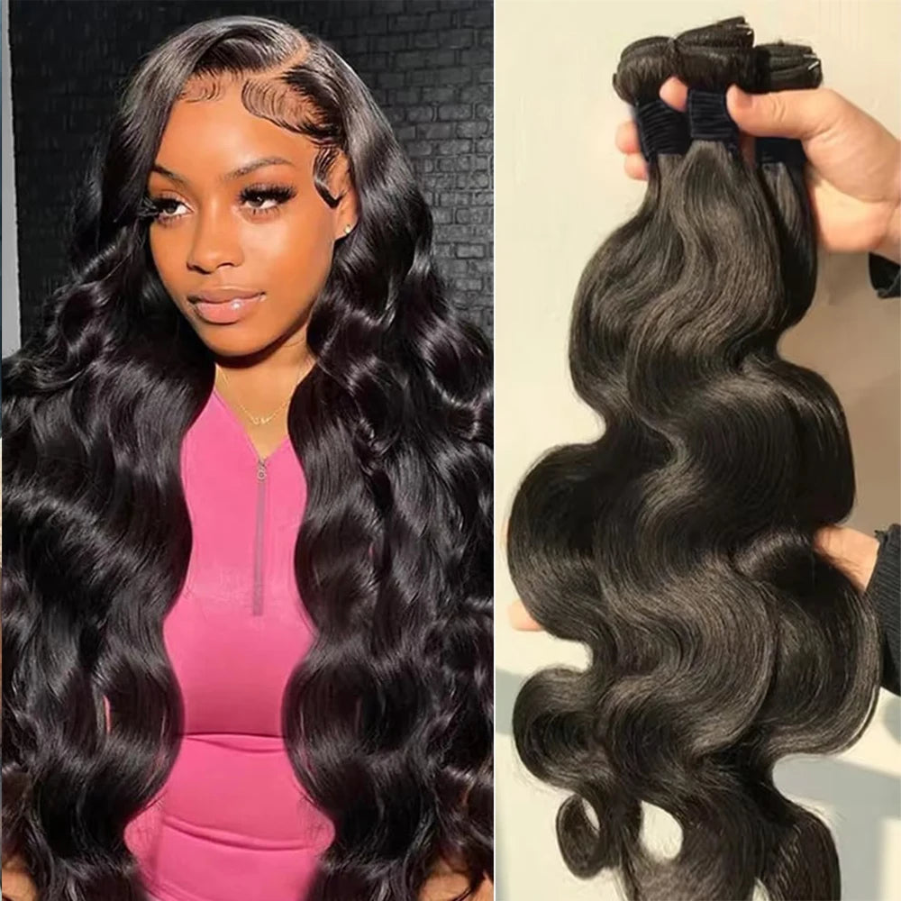 Mèches Body Wave Cheveux Humains Brésiliens Grade 12A