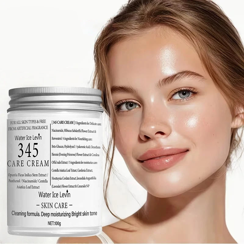 Crème Visage Coréenne Réparatrice – Peaux Sensibles 60g