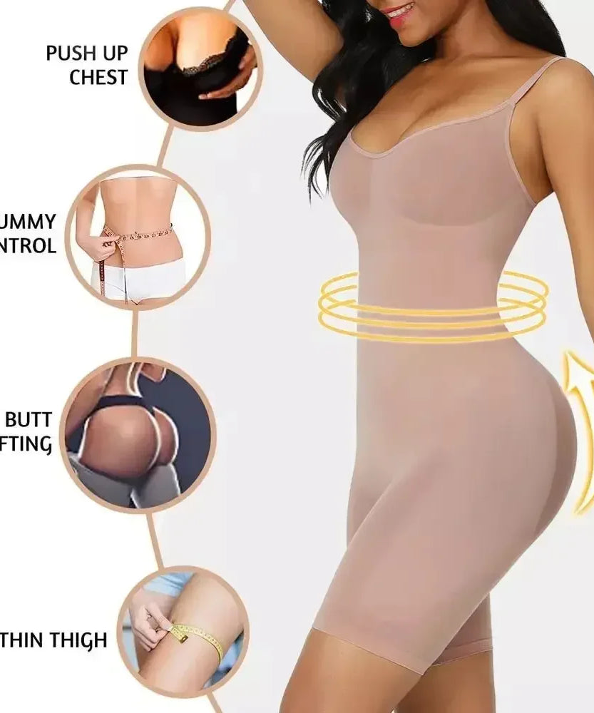 Gaine Gainante One-Piece Seamless Contrôle Ventre – S à XXXL