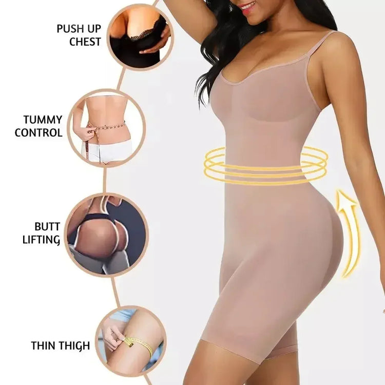 Gaine Gainante One-Piece Seamless Contrôle Ventre – S à XXXL