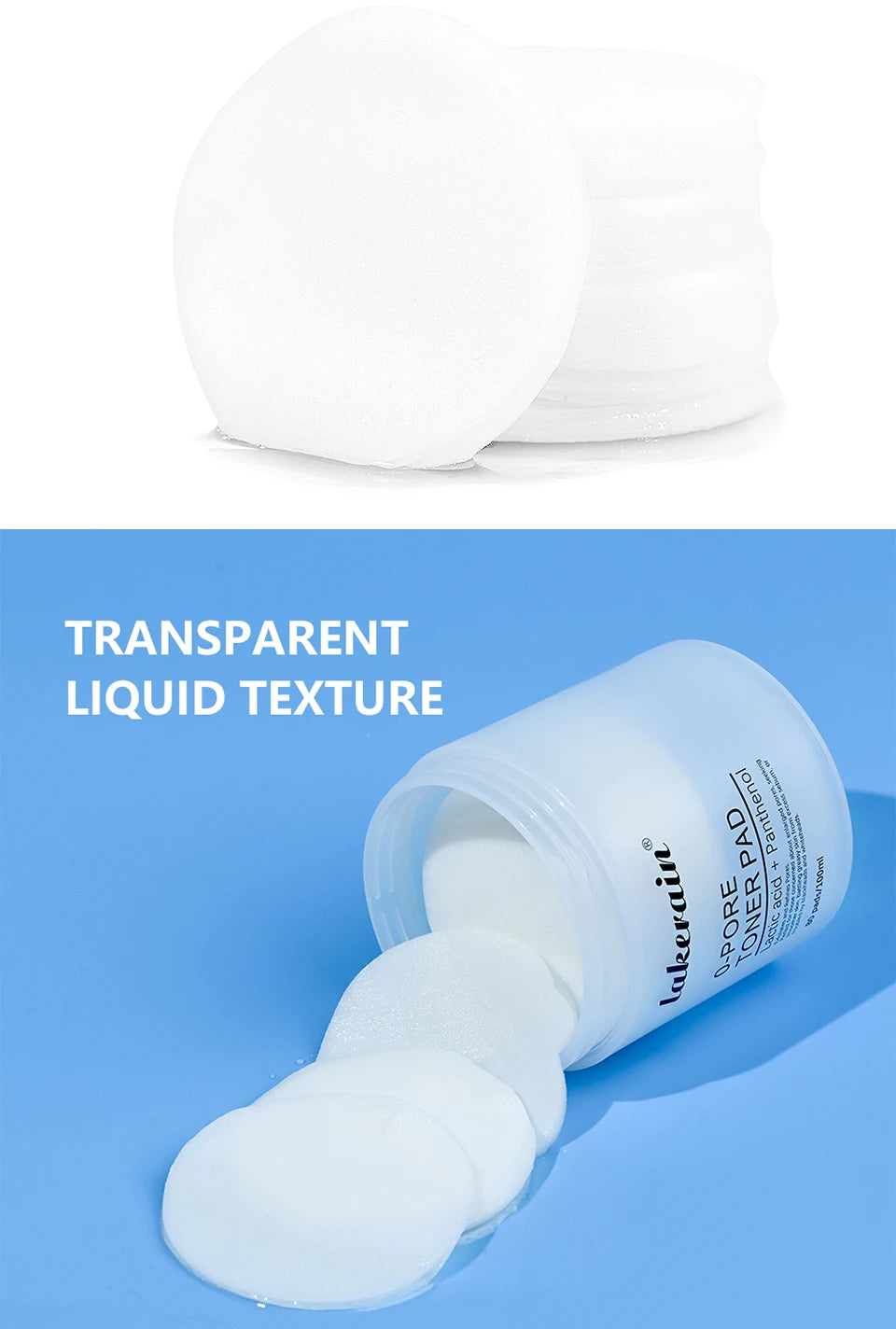 Tampons Tonifiants Coréens Zero Pore – 70 pcs Double Face