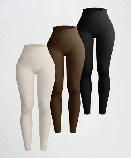 Seamless Knit Yoga Leggings Women Thread Solid Tights Gym Workout Running Stretchy High Waist Hip Liftting Skinny Gym Leggings