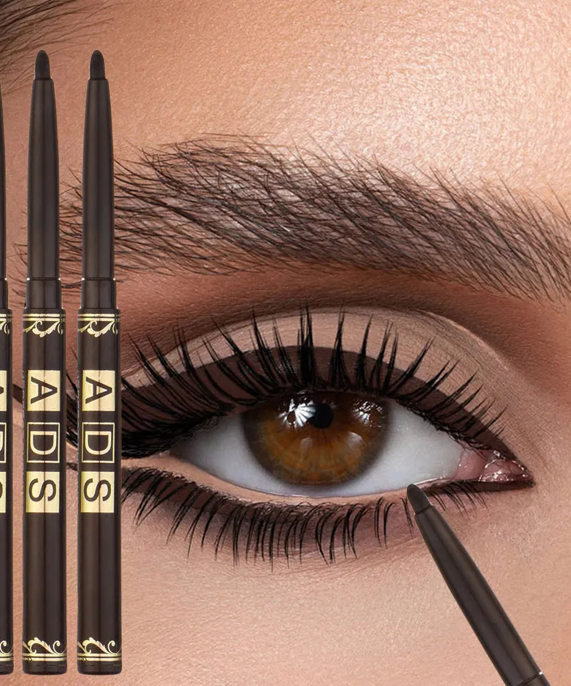 Set 3 Crayons Eyeliner Waterproof Twist – Noir & Brun