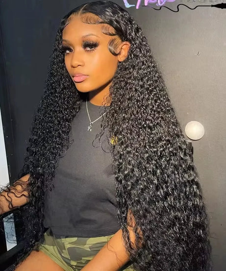 Perruque Lace Front HD Deep Wave – 13x4 & 13x6