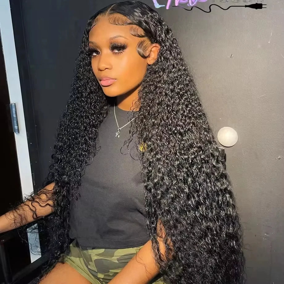 Perruque Lace Front HD Deep Wave – 13x4 & 13x6