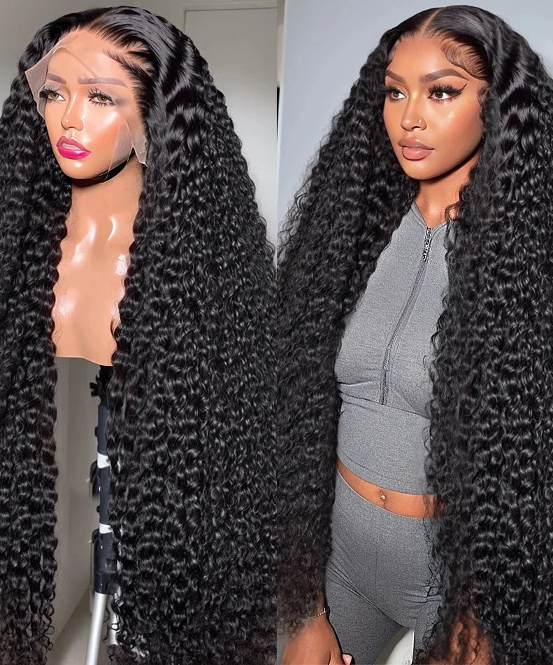 Perruque Lace Front HD Deep Wave – 13x4 & 13x6