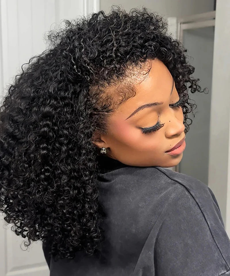 Demi-Perruque Afro Kinky Curly 3-en-1 Bandeau – 250 & 300%