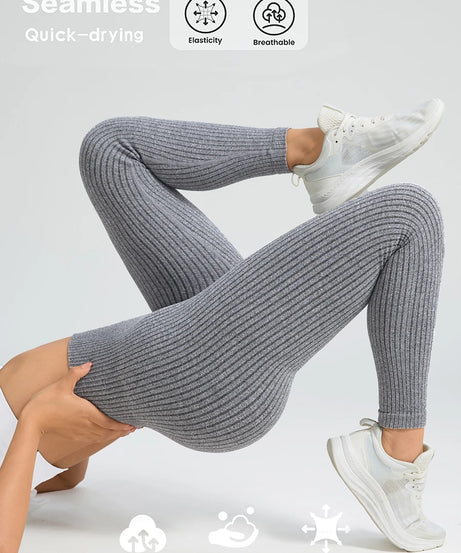Legging Sport Seamless Taille Haute Tummy Control Butt-Lift