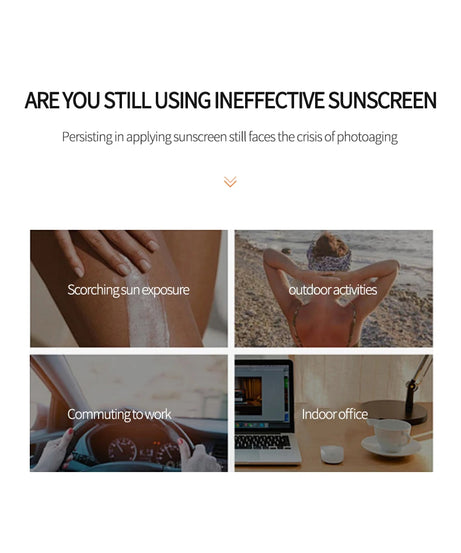 SPF50+ Sunscreen Lotion Lightweight Non-Greasy UV Protection Face Body Sunscreen Lasting Moisturizing Refreshing Sunburn Defense