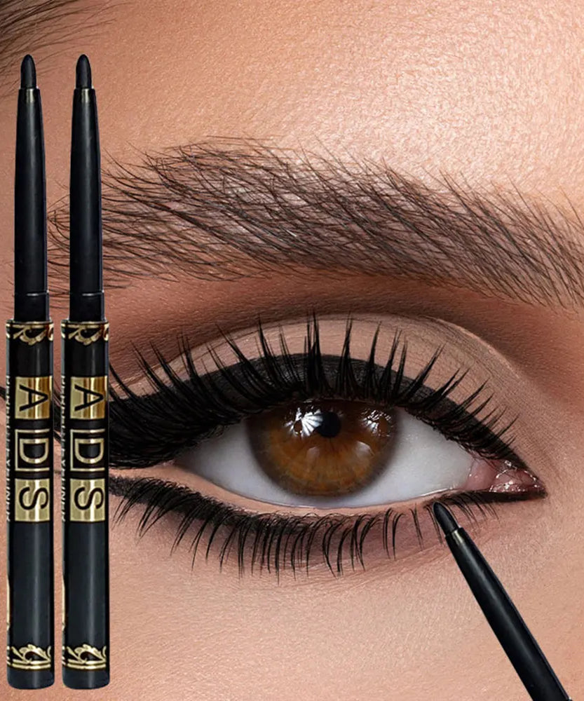 Set 3 Crayons Eyeliner Waterproof Twist – Noir & Brun