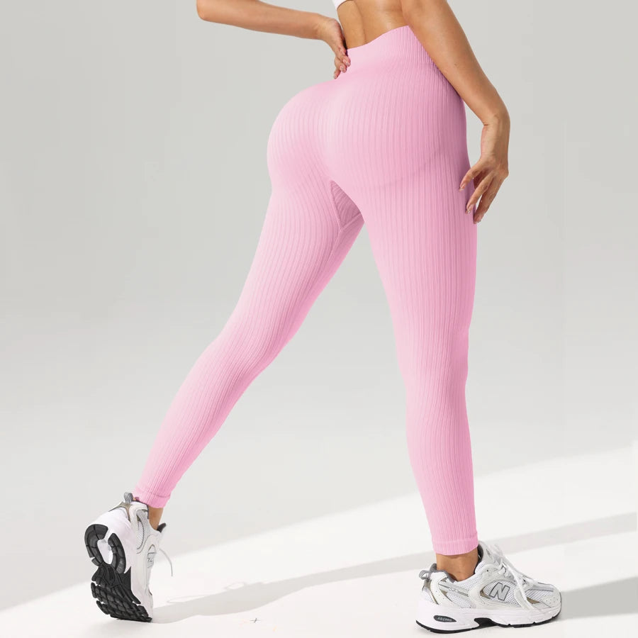 Legging Sport Seamless Taille Haute Tummy Control Butt-Lift