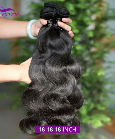 Mèches Body Wave Cheveux Humains Brésiliens Grade 12A