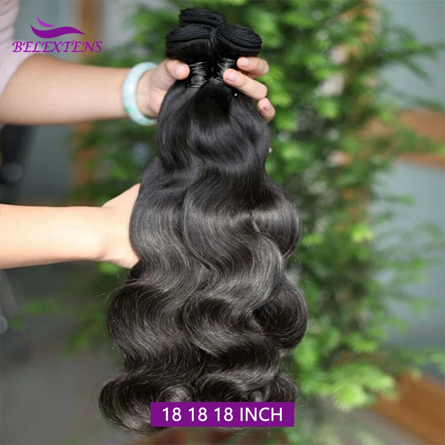 Mèches Body Wave Cheveux Humains Brésiliens Grade 12A