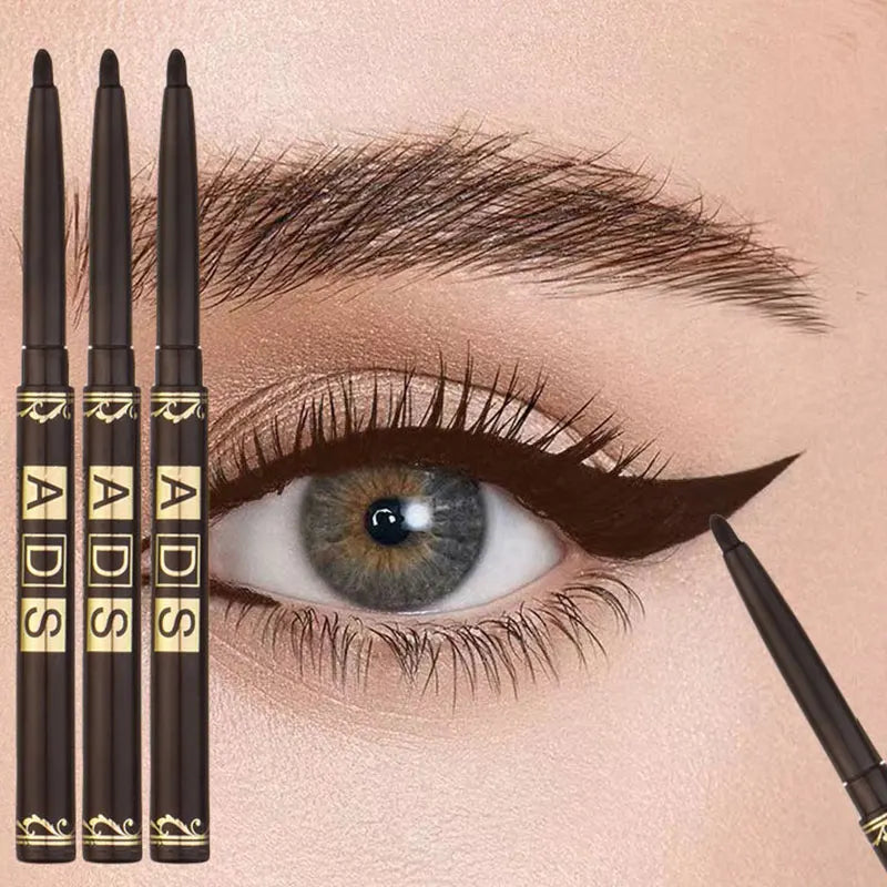 Set 3 Crayons Eyeliner Waterproof Twist – Noir & Brun