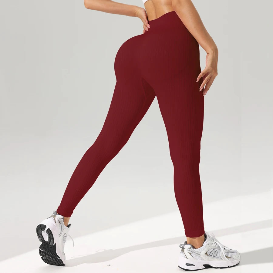 Legging Sport Seamless Taille Haute Tummy Control Butt-Lift