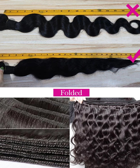 Mèches Body Wave Cheveux Humains Brésiliens Grade 12A