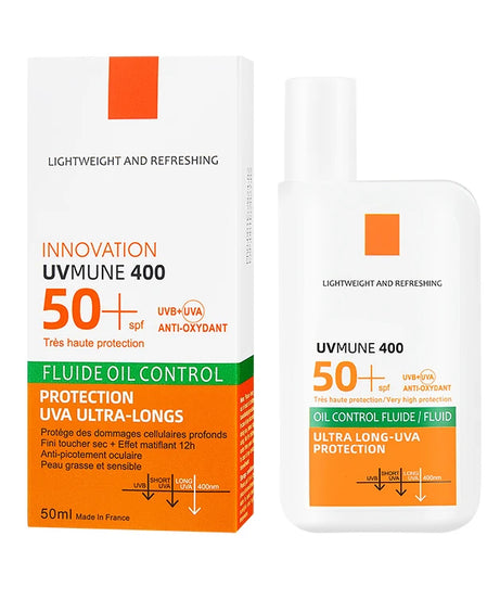 SPF50+ Sunscreen Lotion Lightweight Non-Greasy UV Protection Face Body Sunscreen Lasting Moisturizing Refreshing Sunburn Defense