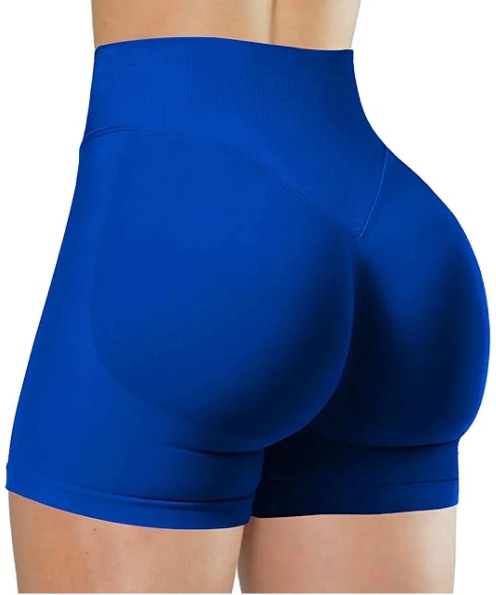 Short Yoga Taille Haute Seamless – Coloris Uni Femme